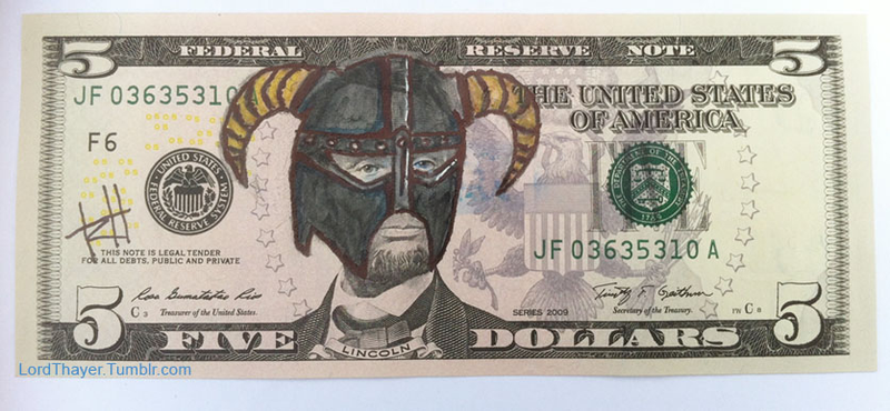 Illustration for article titled Turning Dollar Bills Into Works of Video Game Art
